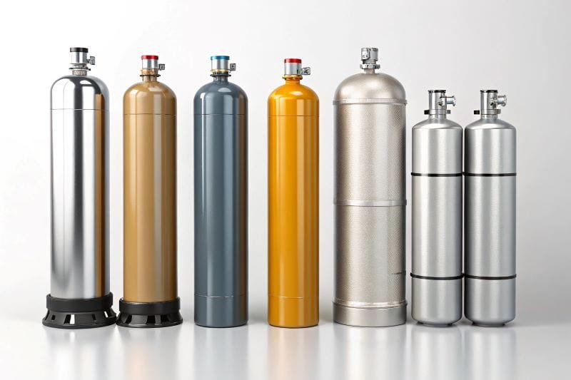 various types of cylinders